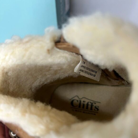 New Cliffs White mountain tan faux suede boots 7 beamish tan - Picture 6 of 8